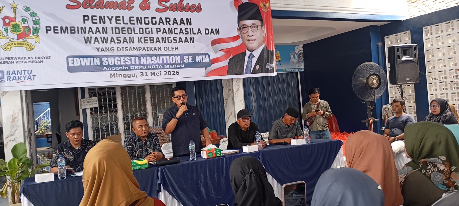KABARKILAT Edwin Sugesti Nasution: Cinta Kebangsaan dan Nasionalisme Harus Melekat di Tubuh Warga