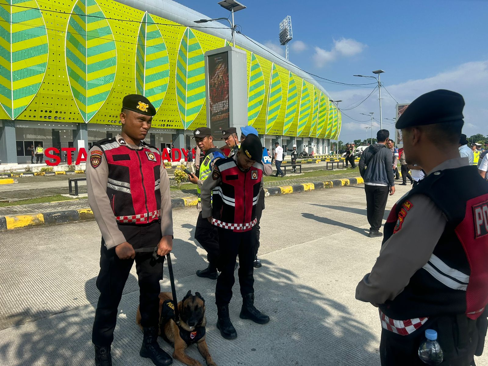 KABARKILAT Unit Polsatwa K-9 Polda Sumut Perkuat Pengamanan ASEAN U-19 Boys Championship 2026 di Deli Serdang