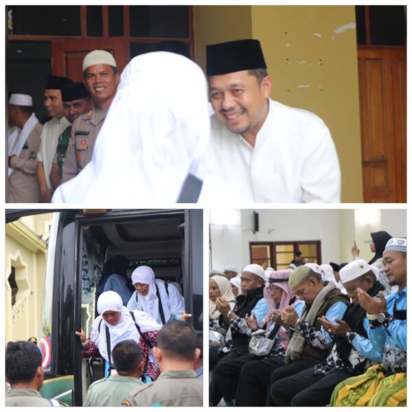 KABARKILAT 105 Jemaah Haji dari Paluta disambut Hangat