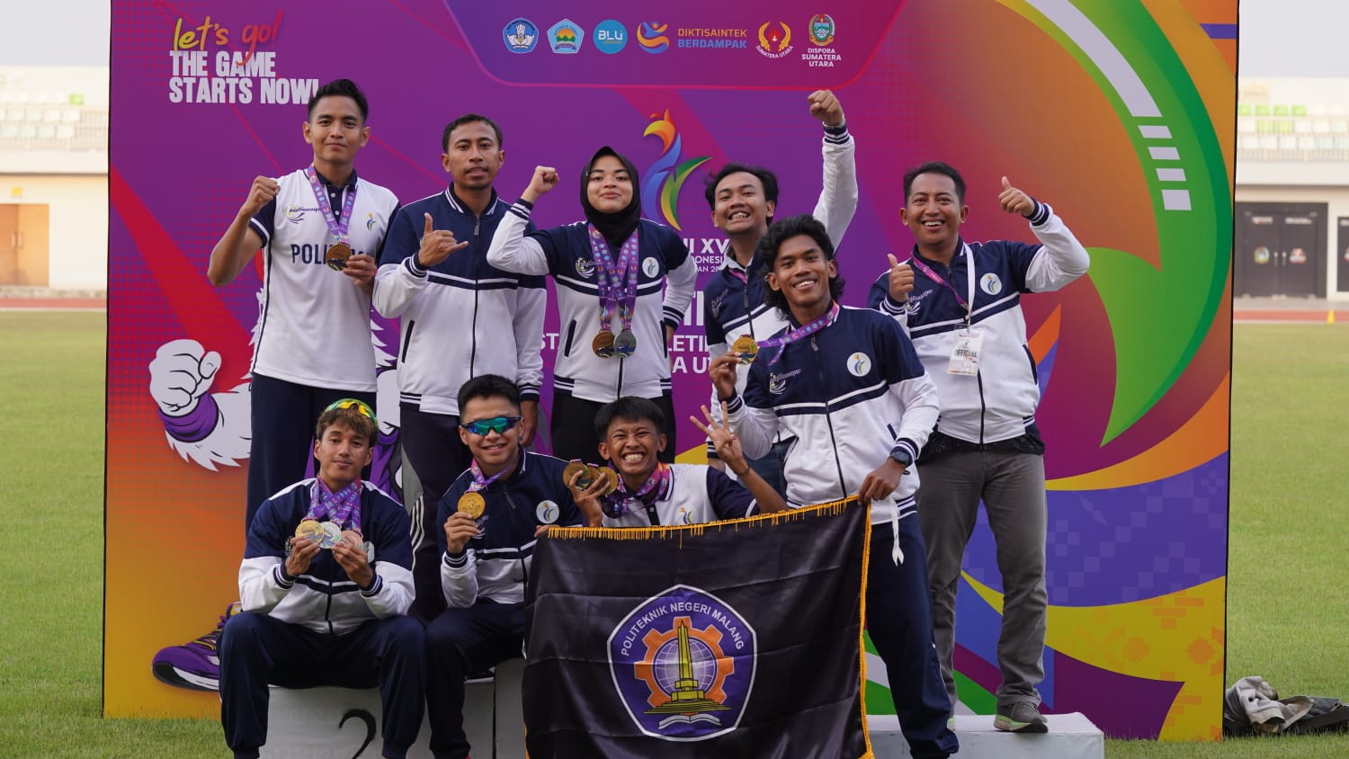 KABARKILAT Dominasi Lintasan! Politeknik Negeri Malang Sabet Juara Umum Atletik PORSENI XV Se-Indonesia
