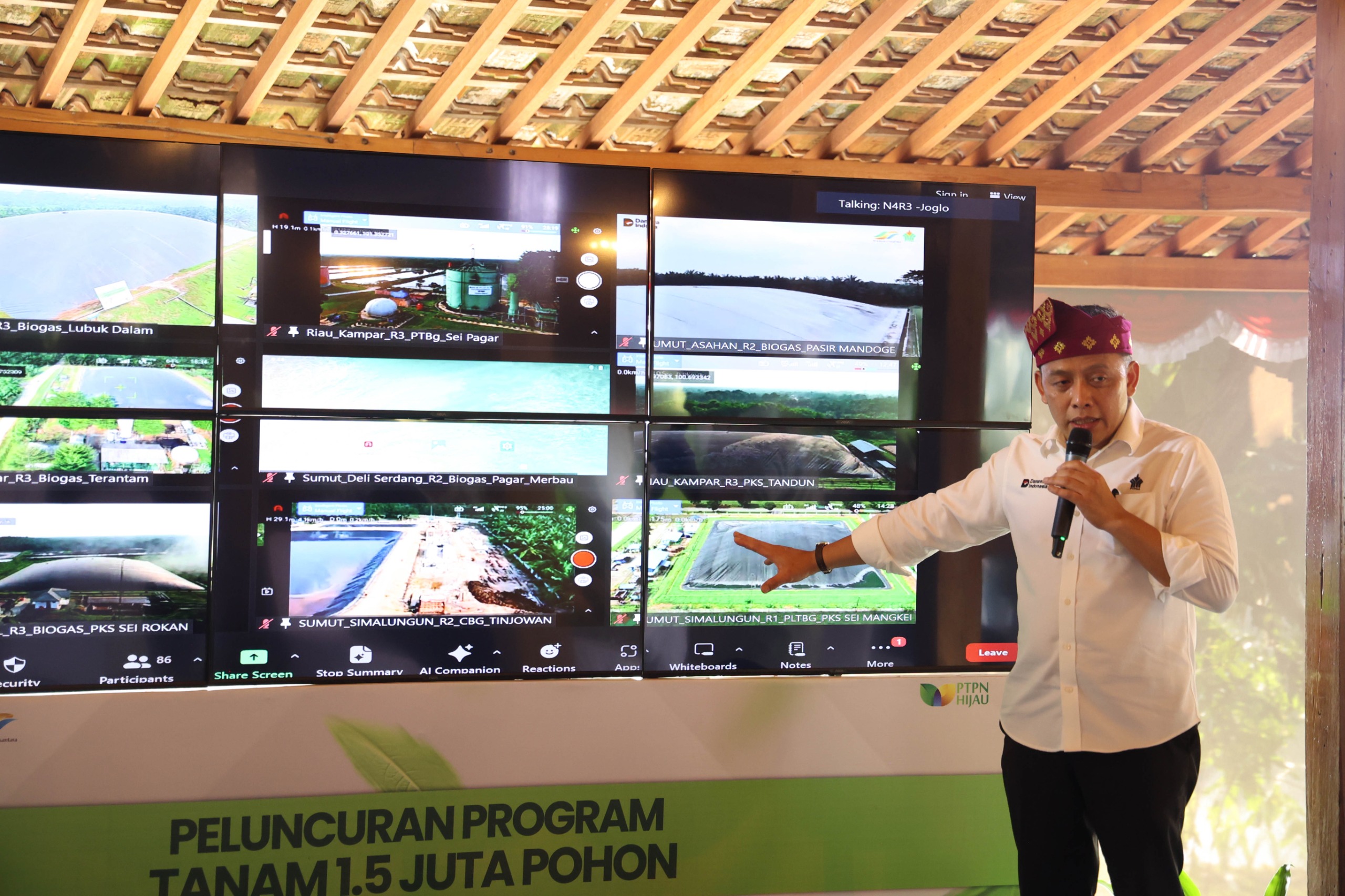 KABARKILAT Menteri LH Apresiasi Kebijakan Dekarbonisasi PTPN IV PalmCo